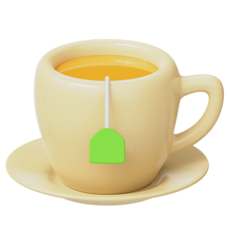 Tea Bags  3D Icon