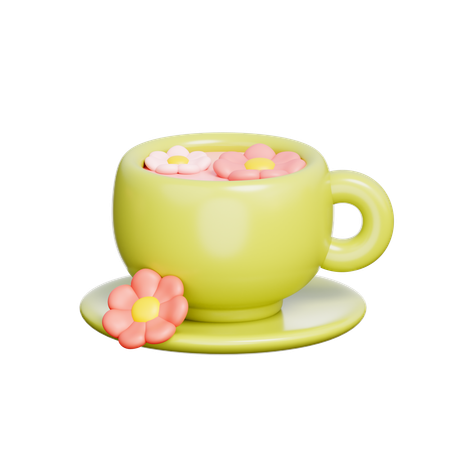 Tea Cup  3D Icon