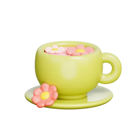 Tea Cup  3D Icon