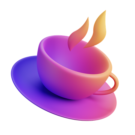 Tea Cup  3D Icon