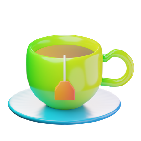 Tea Cup  3D Icon