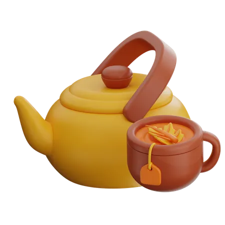 Tea Cup  3D Icon