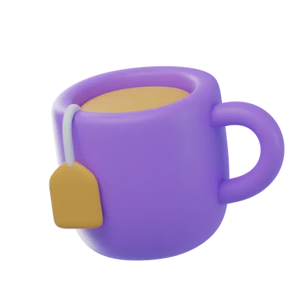 Tea Cup  3D Icon