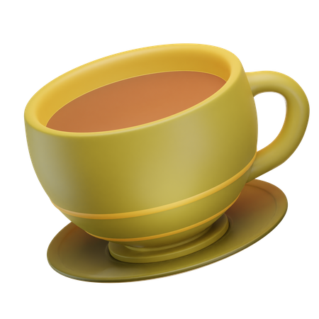 Tea Cup 3D Icon