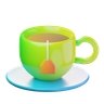 3d tea cup