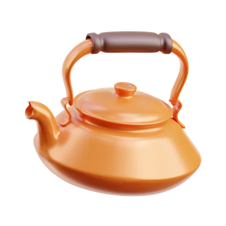 Tea kettle  3D Icon
