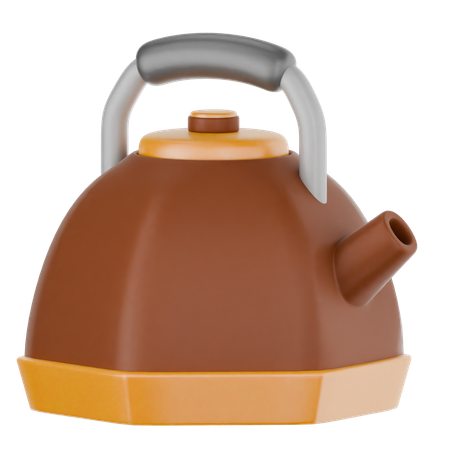 Tea Kettle  3D Icon