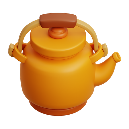 Tea Kettle  3D Icon