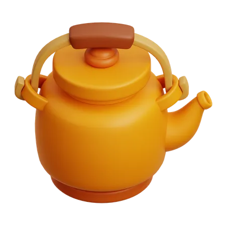 Tea Kettle  3D Icon