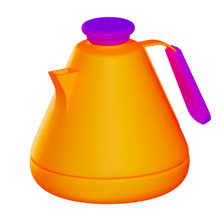 Tea Kettle  3D Icon