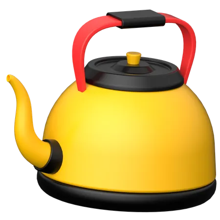 Tea Kettle  3D Icon