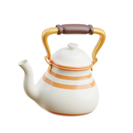 Tea Kettle  3D Icon