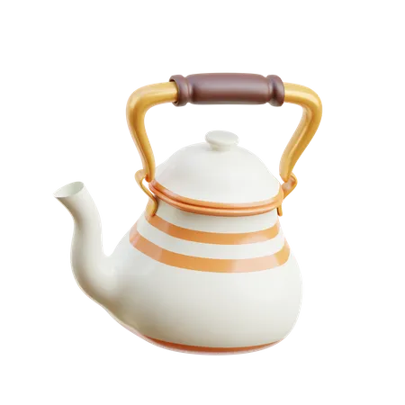 Tea Kettle  3D Icon