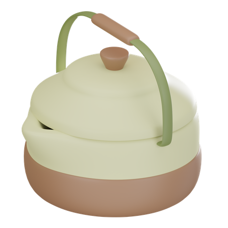 Tea Kettle  3D Icon