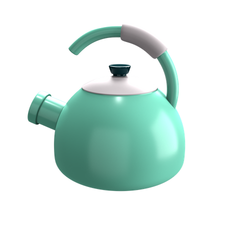 Tea Kettle  3D Icon