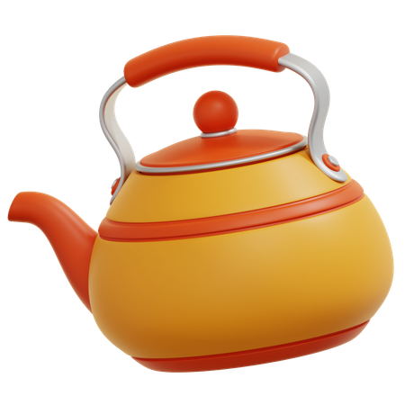 Tea Kettle  3D Icon