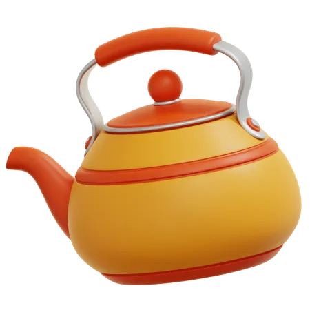 Tea Kettle  3D Icon