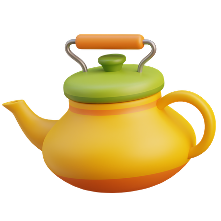 Tea Kettle  3D Icon