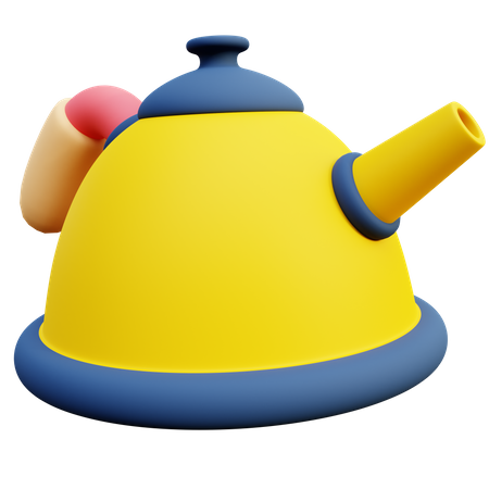 Tea Kettle  3D Icon