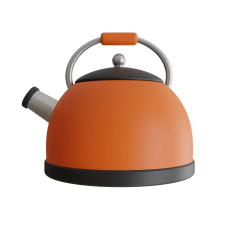 Tea Kettle  3D Icon