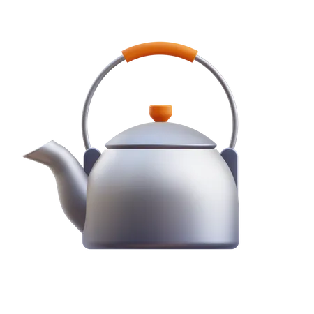Tea Kettle  3D Illustration