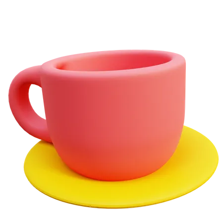 Tea Mug  3D Icon