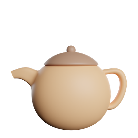 Tea Pot  3D Icon