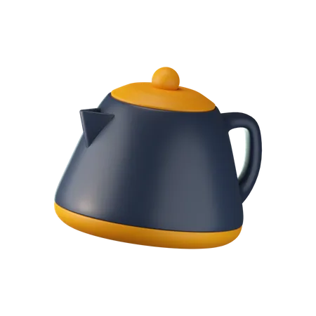 Tea Pot  3D Icon