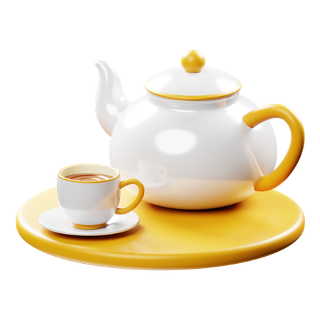 Tea Pot  3D Icon