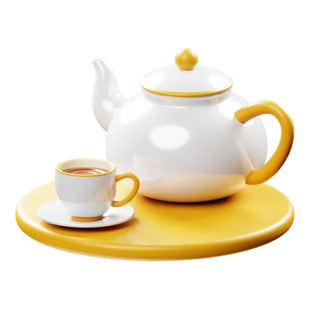 Tea Pot  3D Icon