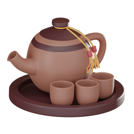 Tea Pot  3D Icon