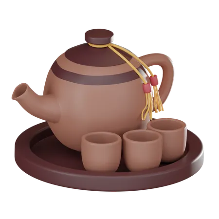 Tea Pot  3D Icon