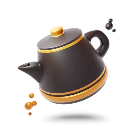 Tea Pot  3D Icon