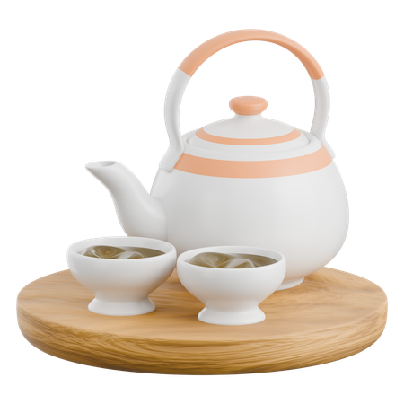 Tea Pot  3D Icon