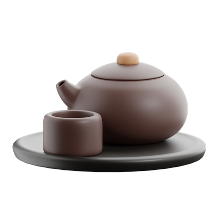 Tea Pot  3D Icon