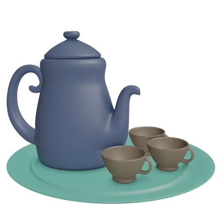 Tea Pot  3D Icon