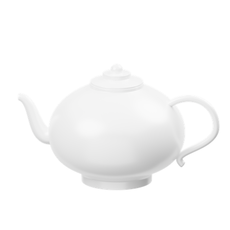 Tea Pot  3D Illustration