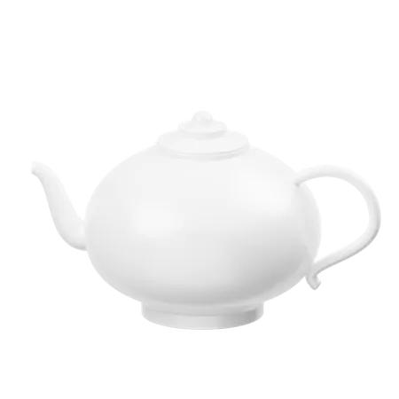 Tea Pot  3D Illustration