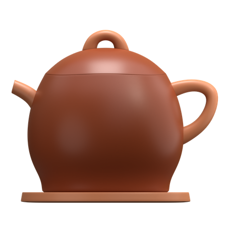 Tea Pot  3D Illustration