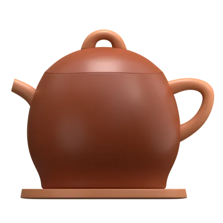 Tea Pot  3D Illustration