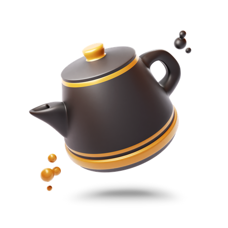 Tea Pot  3D Icon