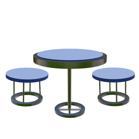 Tea Table  3D Icon