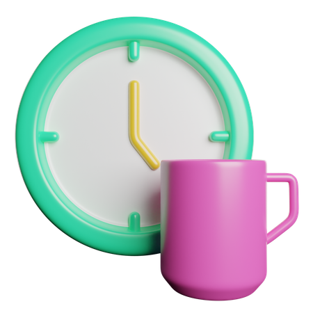 Tea Time  3D Icon