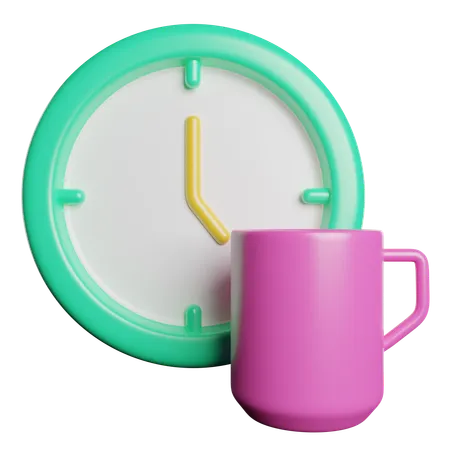 Tea Time  3D Icon