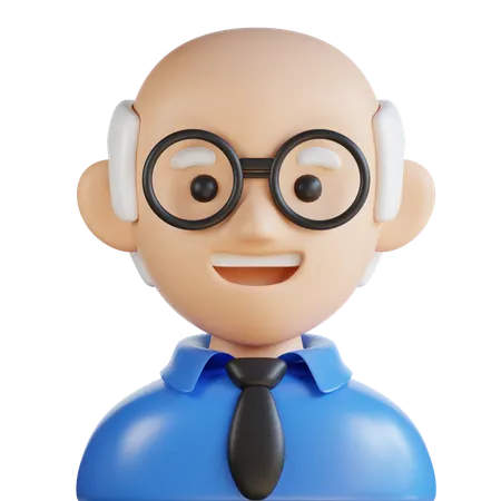 선생님  3D Icon