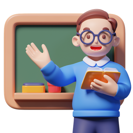 Teacher  3D Icon
