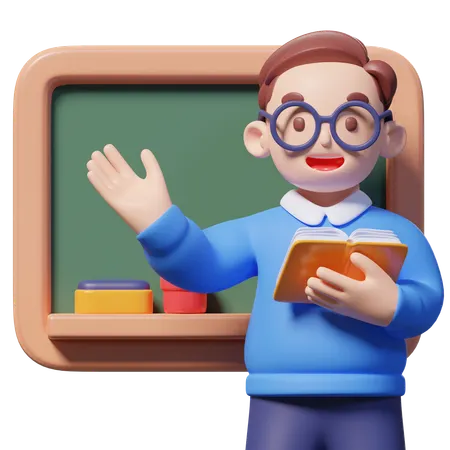 Teacher  3D Icon