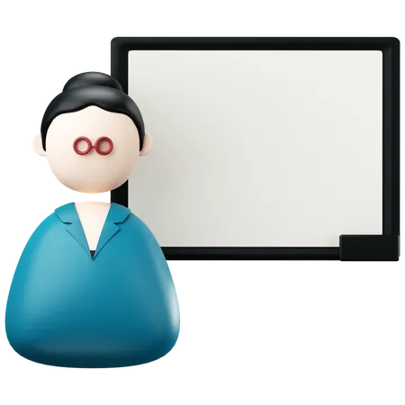 Teacher  3D Icon