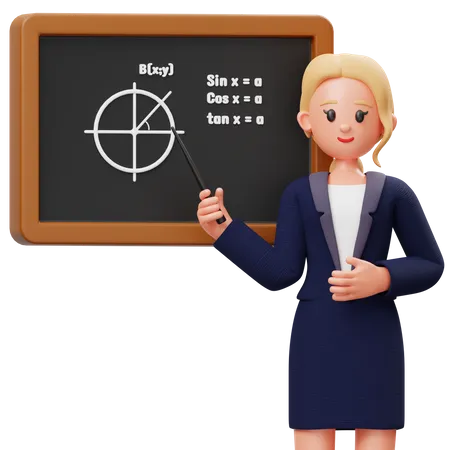 Teacher  3D Icon