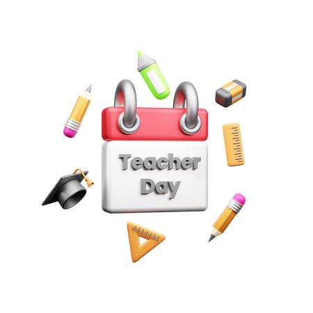 Teacher Day  3D Icon